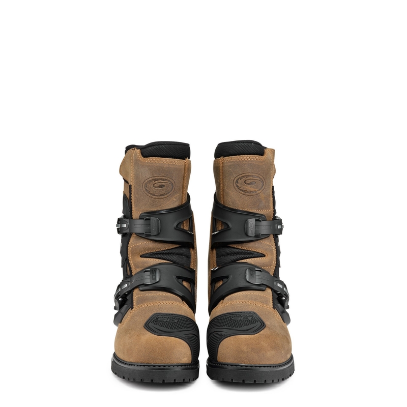 Cizme de motocicletă SIDI ADVENTURE GORE-TEX 2 MID maro