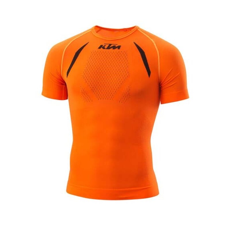 Tricou funcțional KTM Summer Performance Scurt portocaliu
