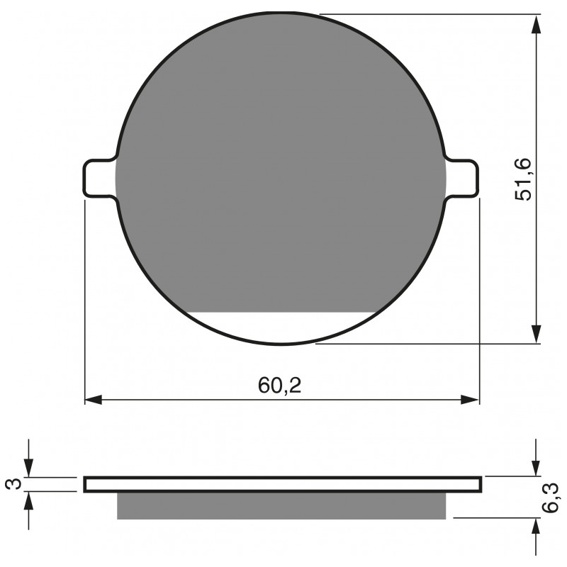 Placute de frana GOLDFREN S3