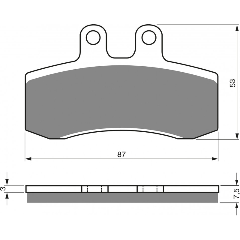 Placute de frana GOLDFREN AD  OFF-ROAD FRONT