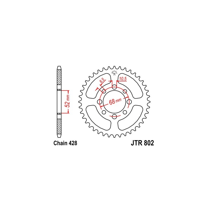 Foaie spate JT 42T, 428