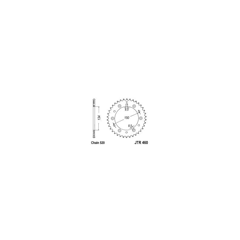 Foaie spate JT 53T, 520