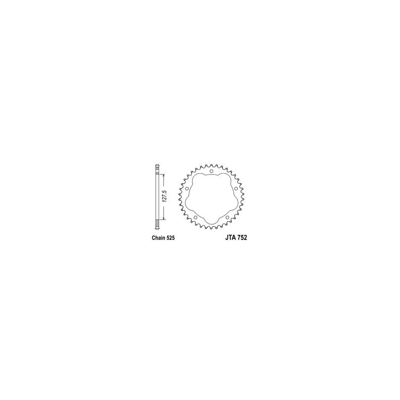 Foaie spate JT 41T, 525