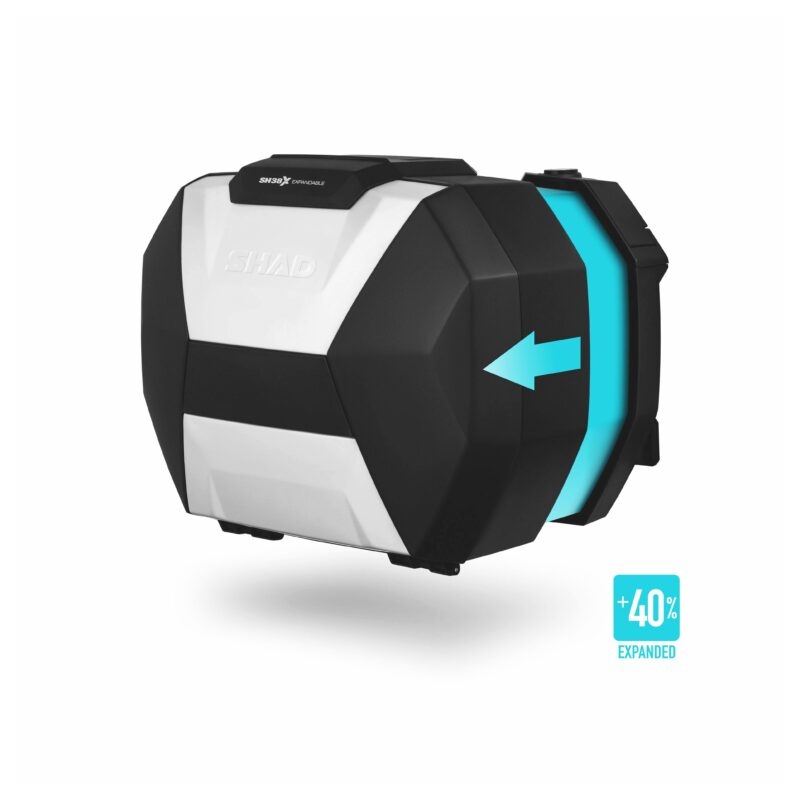 Cutii laterale SHAD SH38X Expandabil: 46-52-58 Litri