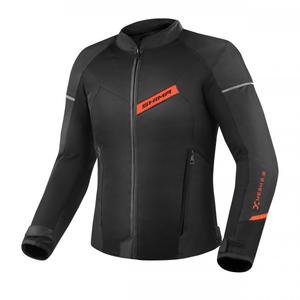 Jachetă pentru motociclete Shima X-MESH 2.0 negru-roșu