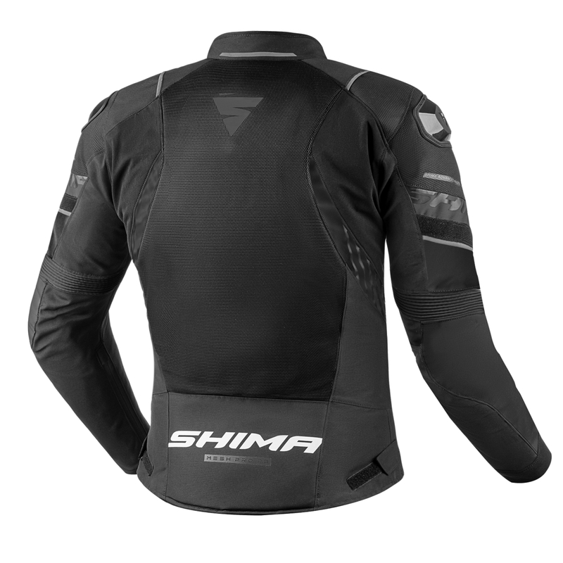 Jachetă pentru motociclete Shima MESHPRO 2.0 negru