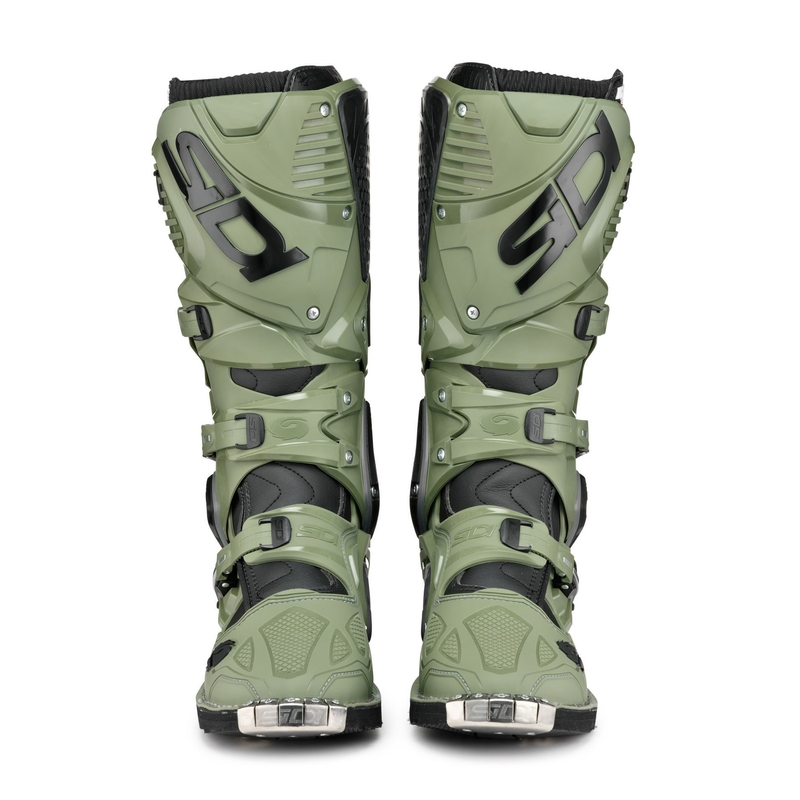 Cizme de motocicletă SIDI CROSSFIRE 3 verde-negru