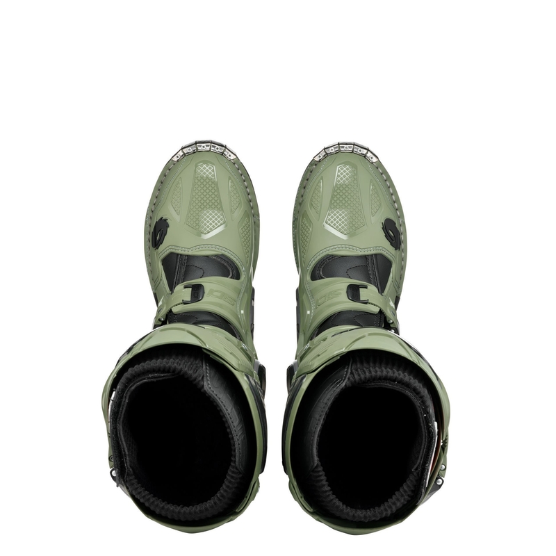 Cizme de motocicletă SIDI CROSSFIRE 3 verde-negru