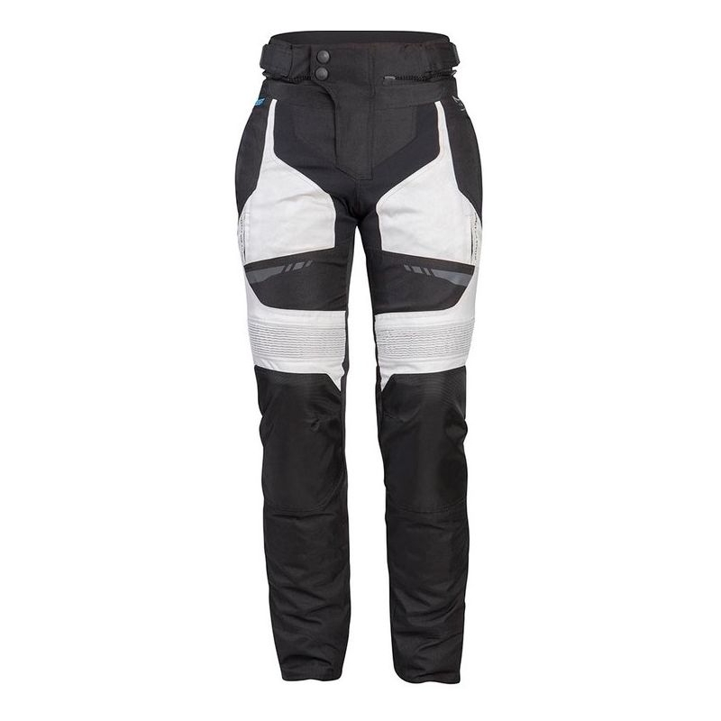 Pantaloni moto pentru femei Rebelhorn Puna negru și gri pentru motociclete Rebelhorn Puna Black and Grey