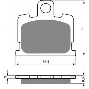 Placute de frana GOLDFREN 151 AD  OFF-ROAD FRONT