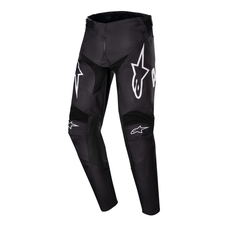 Alpinestars Racer Hana 2024 Pantaloni Motocross pentru copii negru și alb