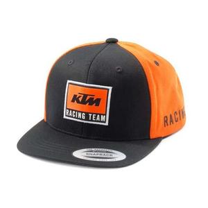 KTM Kids Team Flat Cap OS negru-portocaliu