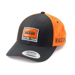 KTM Team Curved Cap OS negru-portocaliu