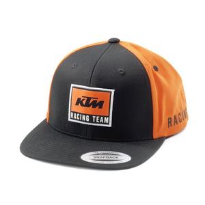 Kšiltovka KTM Team Flat Cap OS černo-oranžová