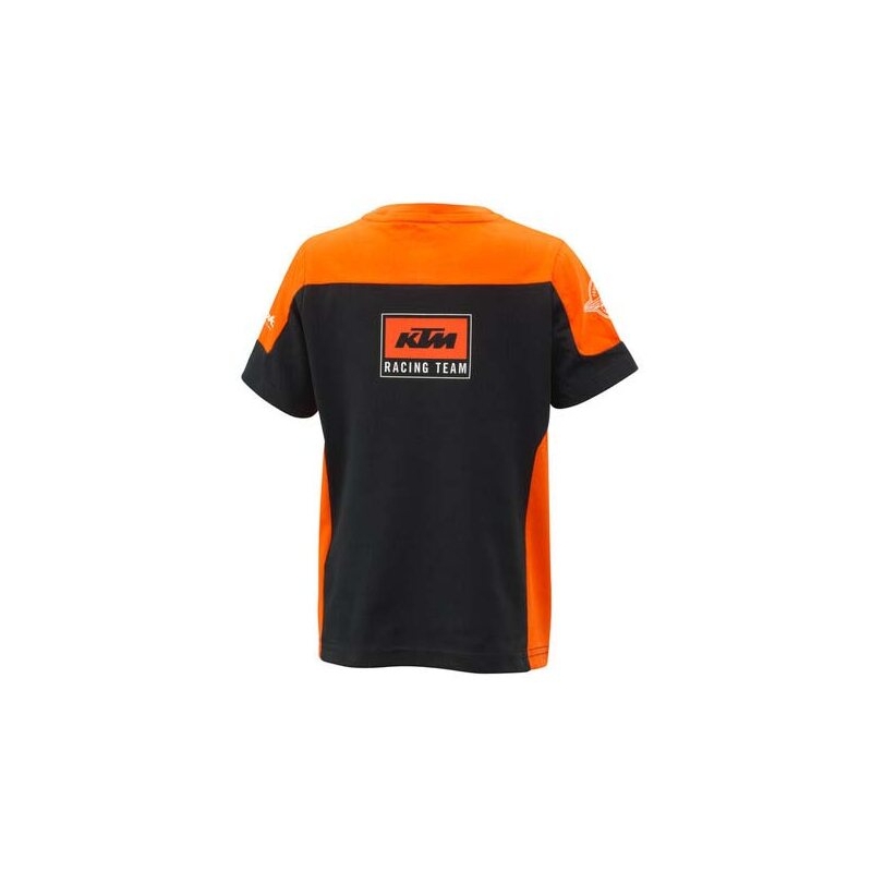 Tricou pentru copii KTM Team negru-portocaliu