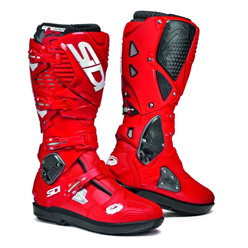 Cizme de motocicletă SIDI CROSSFIRE 3 SRS roșu