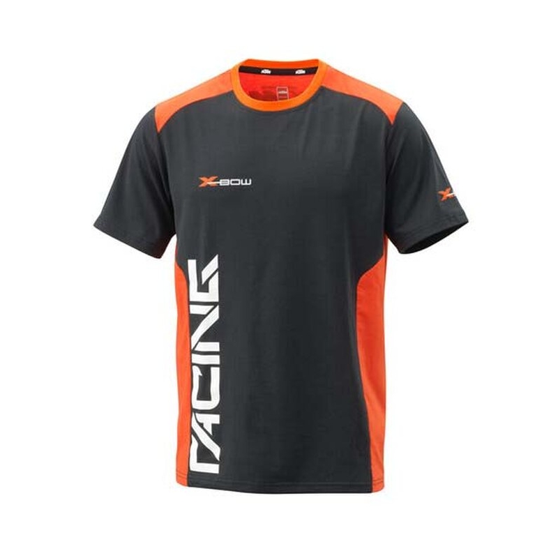 KTM X-bow Replica Team Tee negru și portocaliu