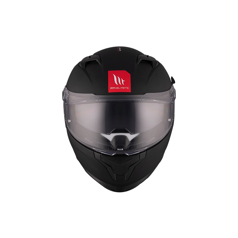 MT BRAKER SV SOLID A1 cască de motociclist integrală negru lucios