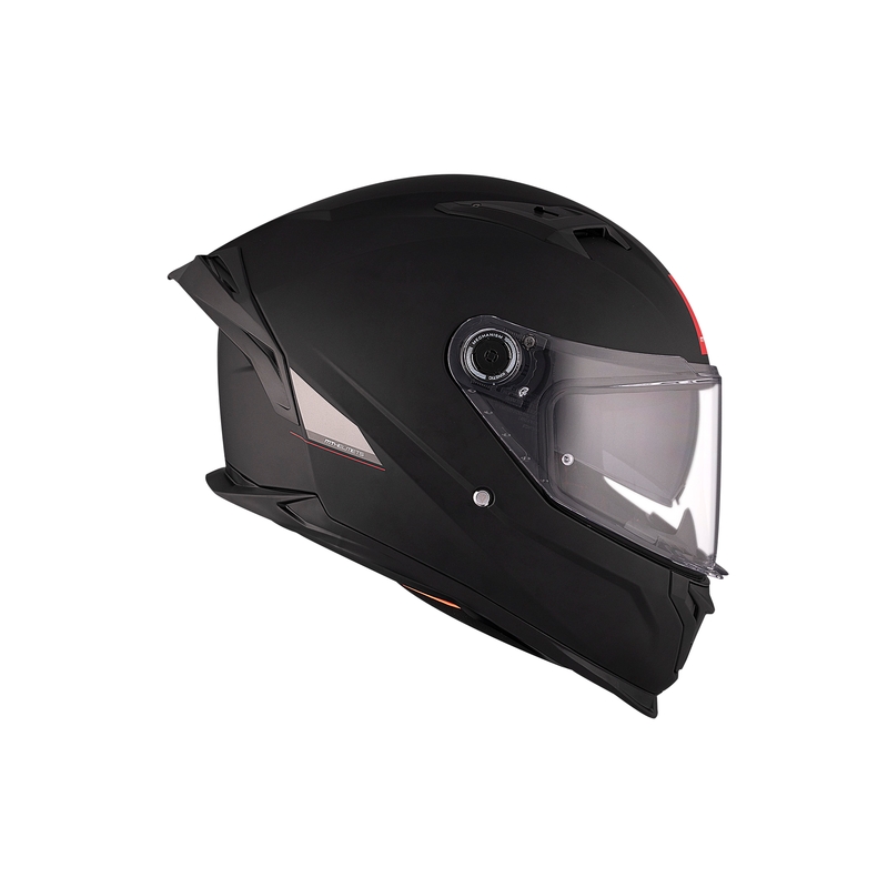 MT BRAKER SV SOLID A1 cască de motociclist integrală negru lucios