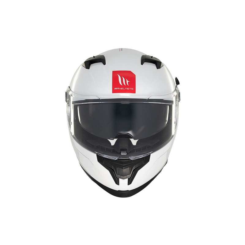 MT BRAKER SV SOLID A0 cască de motocicletă integrală MT BRAKER SV SOLID A0 albă