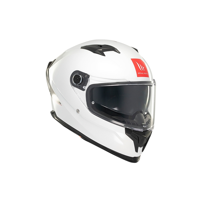 MT BRAKER SV SOLID A0 cască de motocicletă integrală MT BRAKER SV SOLID A0 albă
