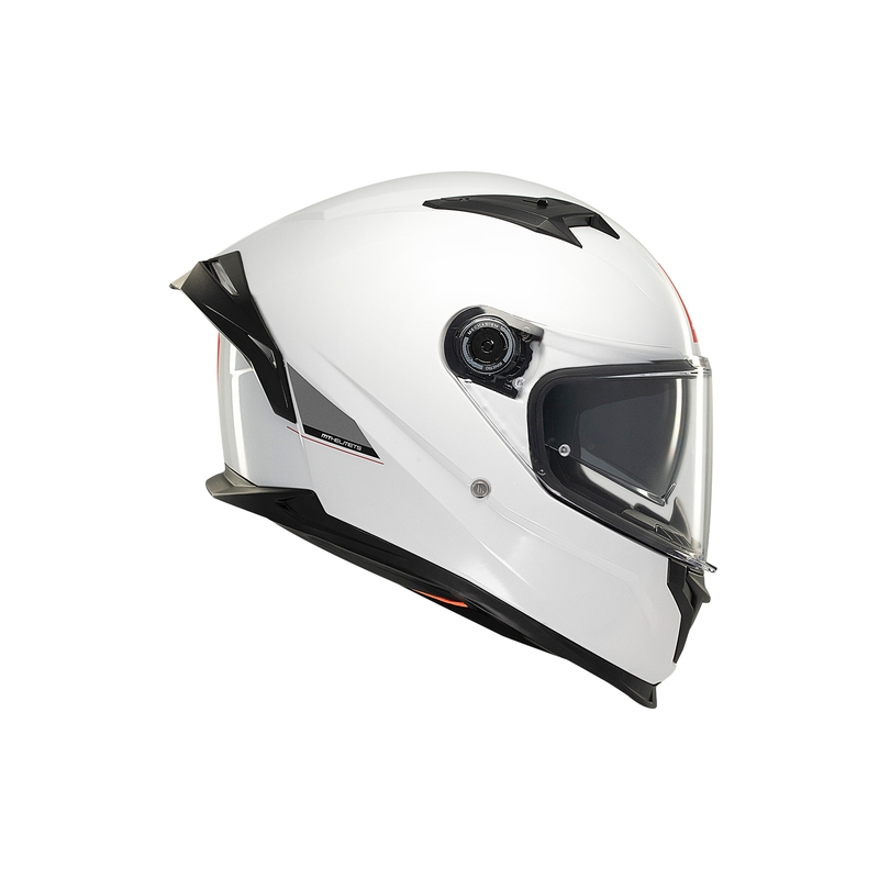 MT BRAKER SV SOLID A0 cască de motocicletă integrală MT BRAKER SV SOLID A0 albă