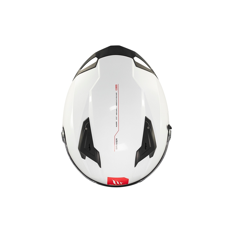 MT BRAKER SV SOLID A0 cască de motocicletă integrală MT BRAKER SV SOLID A0 albă