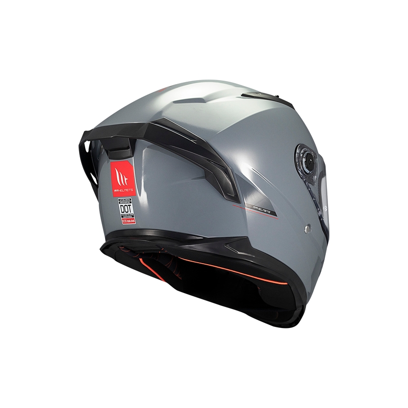 MT BRAKER SV SOLID A12 cască de motocicletă integrală MT BRAKER SV SOLID A12 gri