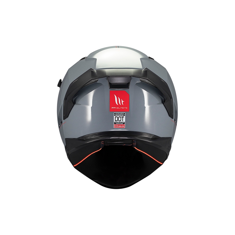 MT BRAKER SV SOLID A12 cască de motocicletă integrală MT BRAKER SV SOLID A12 gri
