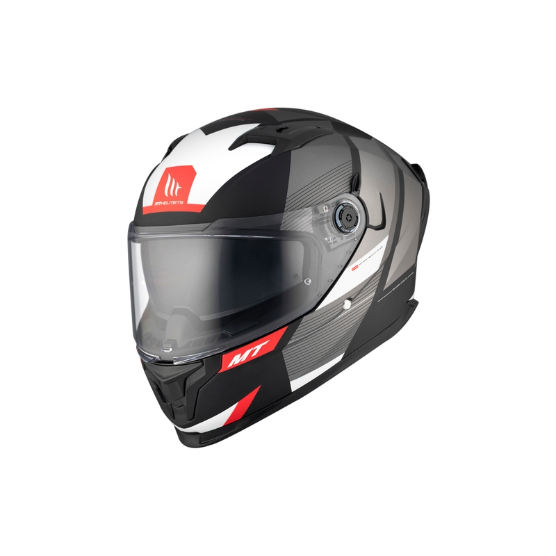 MT BRAKER CHENTO B0 cască de motocicletă integrală MT BRAKER CHENTO B0 negru-gri-alb