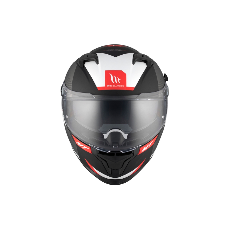 MT BRAKER CHENTO B0 cască de motocicletă integrală MT BRAKER CHENTO B0 negru-gri-alb