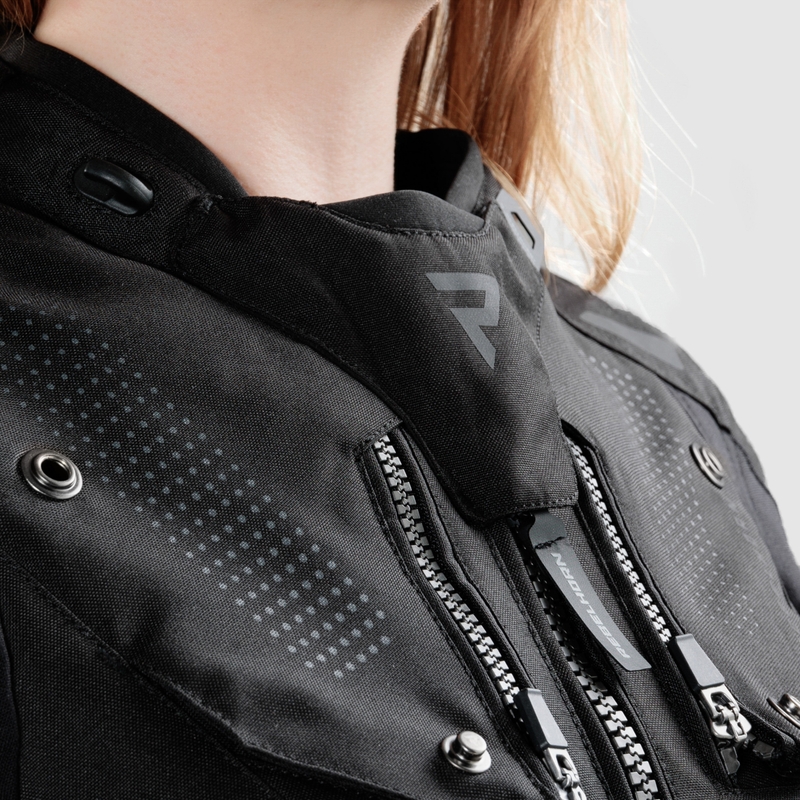Geaca moto dama Rebelhorn Hiker IV neagra