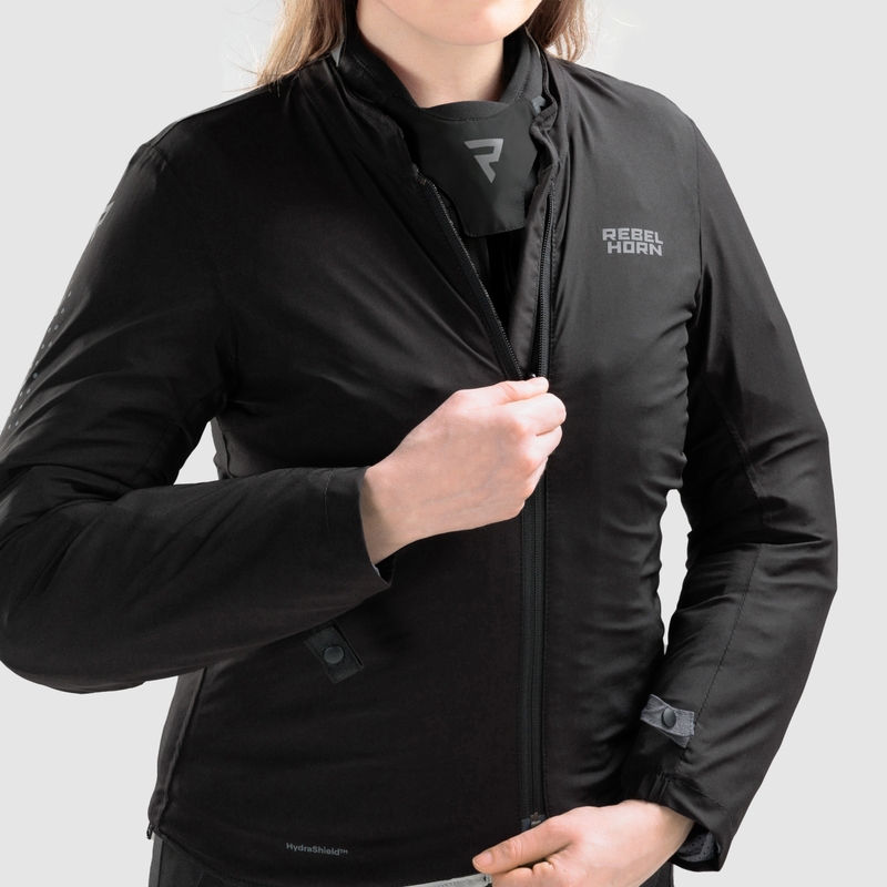 Geaca moto dama Rebelhorn Hiker IV neagra
