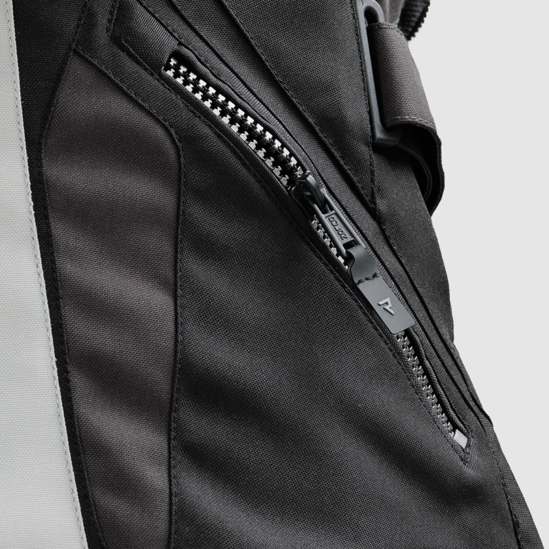 Geacă motociclistă pentru femei Rebelhorn Hiker IV negru-gri-galben fluo