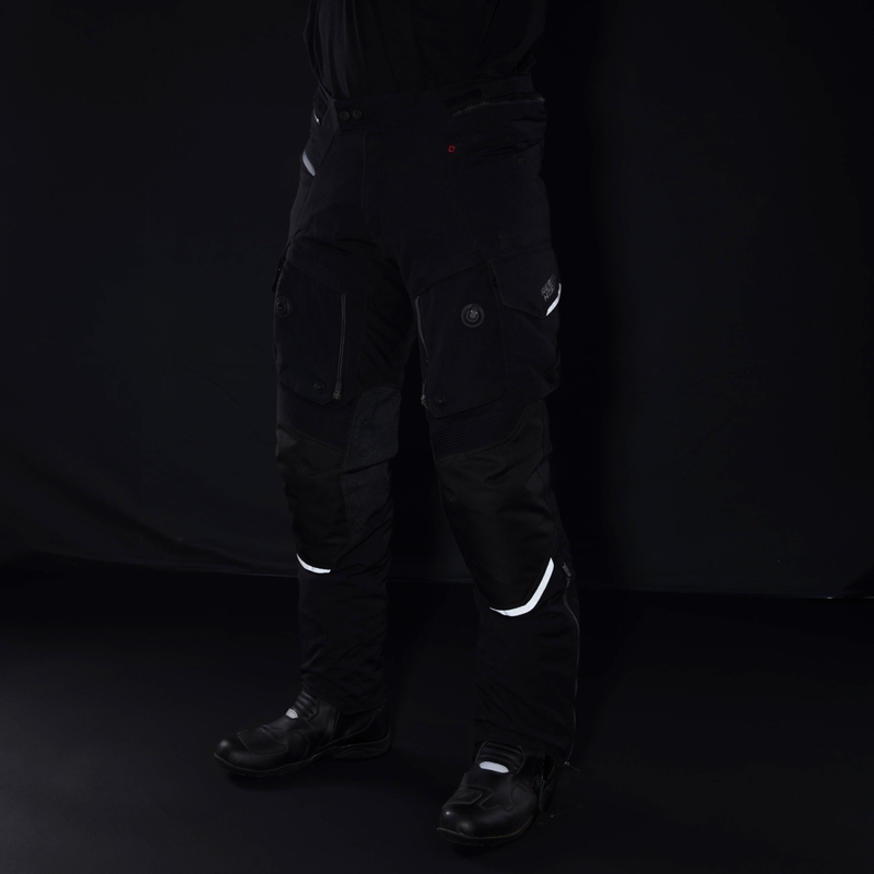 Pantaloni motociclete Rebelhorn Range negri