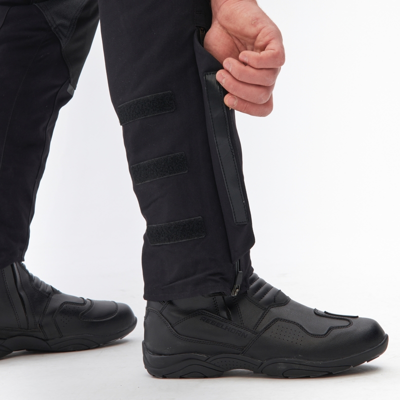 Pantaloni motociclete Rebelhorn Range negri