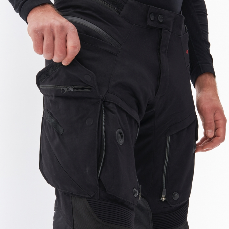 Pantaloni motociclete Rebelhorn Range negri