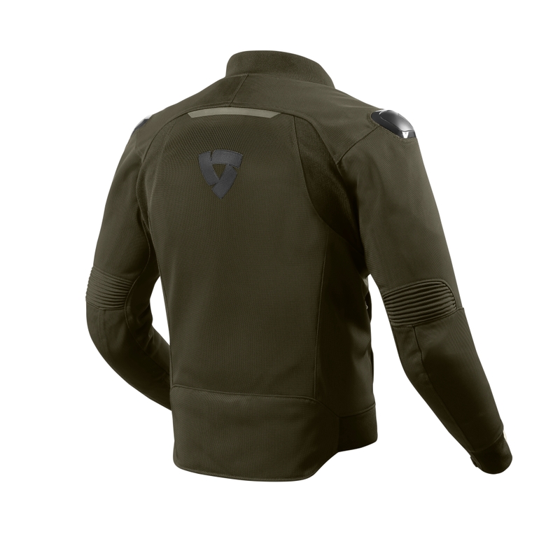 Revit Traction Negru-Verde închis Jacheta de motociclete lichidare