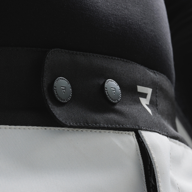Pantaloni de motocicletă Rebelhorn Cubby V negru-gri