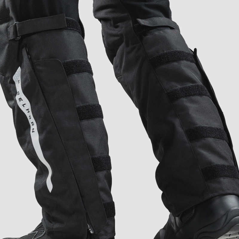 Pantaloni de motocicletă Rebelhorn Cubby V negru-gri