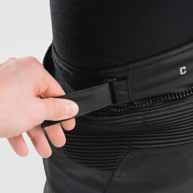 Pantaloni de motocicletă Rebelhorn Cubby V negru-gri