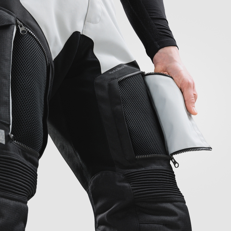 Pantaloni de motocicletă Rebelhorn Cubby V negru-gri