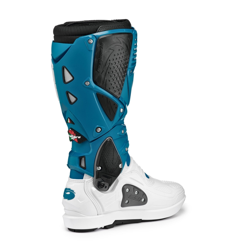 Cizme de motocicletă SIDI CROSSFIRE 3 SRS alb-albastru