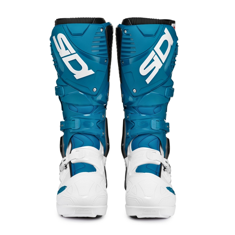 Cizme de motocicletă SIDI CROSSFIRE 3 SRS alb-albastru