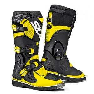 Pantofi de motocicletă pentru copii SIDI FLAME galben-negru