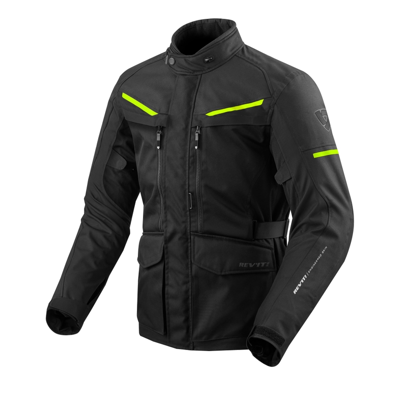 Revit Safari 3 Black-Neon Yellow Jacheta de motociclete lichidare