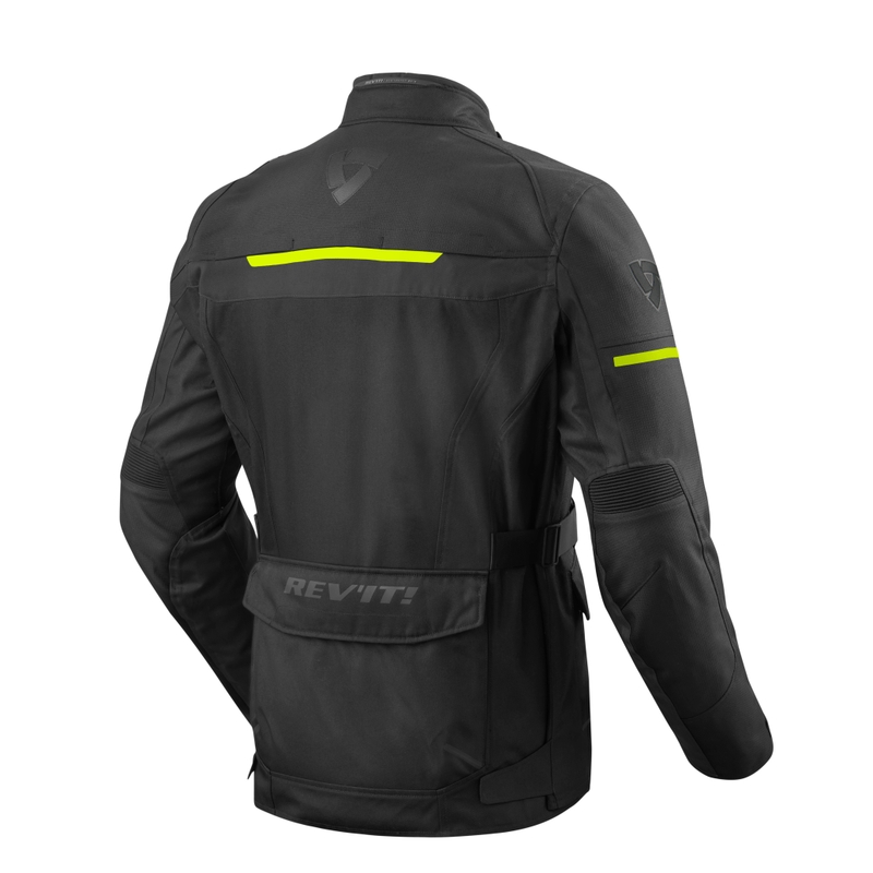 Revit Safari 3 Black-Neon Yellow Jacheta de motociclete lichidare