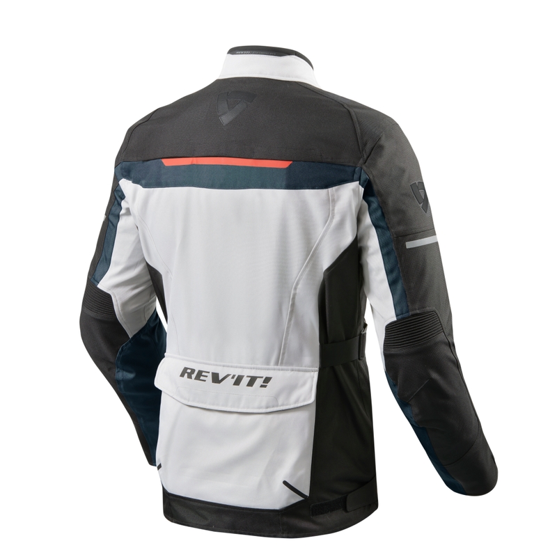Revit Safari 3 negru-argintiu-albastru Jacheta de motociclete lichidare