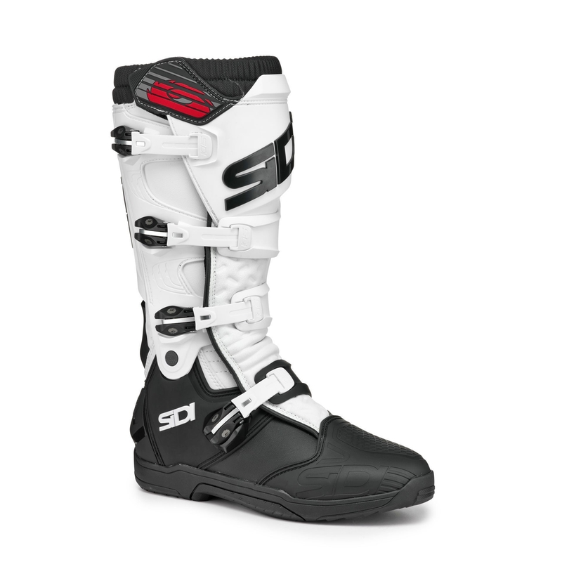 Cizme de motocicletă SIDI X POWER SC negru și alb