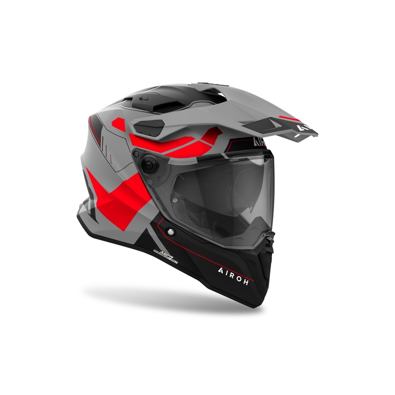Cască de enduro Airoh Commander 2 Reveal roșu mat fluo
